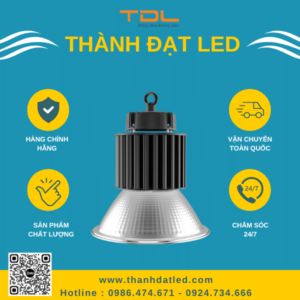 Đèn Led Nhà Xưởng SMD UFO 200W X4 (TDLX4-200) Thành Đạt Led