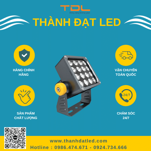 Đèn Led Rọi Cột R02 18W (TDL-R0218) Thành Đạt Led