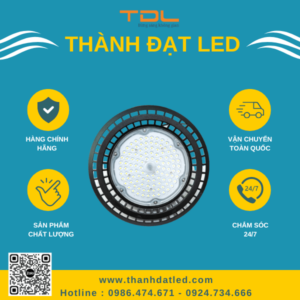 Đèn Led Nhà Xưởng SMD UFO 100W M1 (TDLM1-100) Thành Đạt Led