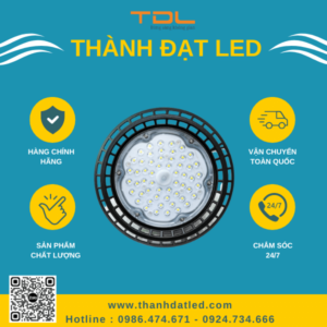 Đèn Led Nhà Xưởng SMD UFO 50W M1 (TDLM1-50) Thành Đạt Led