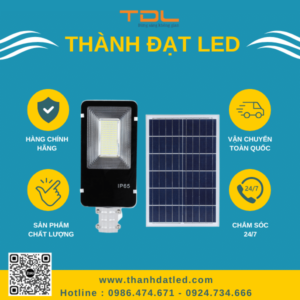 Đèn Bàn Chải Năng Lượng Mặt Trời 90w (TDL-BC90) Thành Đạt Led