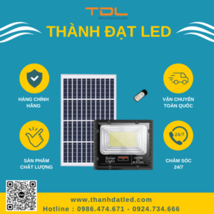 Đèn Pha Năng Lượng Mặt Trời FNLCO 1000w (TDL-FNLCO1000) Thành Đạt Led