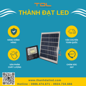 Đèn Pha Năng Lượng Mặt Trời FNLCO 60w (TDL-FNLCO60) Thành Đạt Led