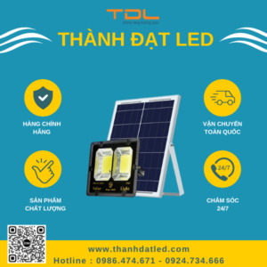 Đèn Pha Năng Lượng Mặt Trời FNLC 100w (TDL-FNLC100) Thành Đạt Led