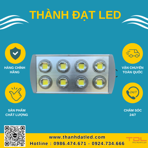 Đèn pha led đánh cá 400w