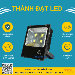 đèn pha led 5054 200w