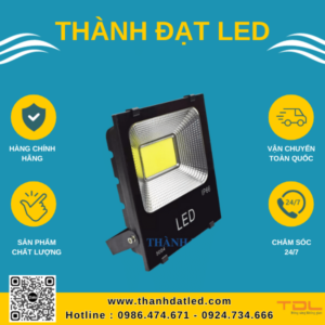 đèn pha led 5054 mắt to 30w