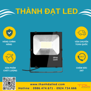 đèn pha led 5054 smd 100w