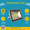 đèn pha led xám 100w