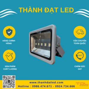 đèn pha led xám 250w