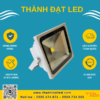 đèn pha led xám 50w